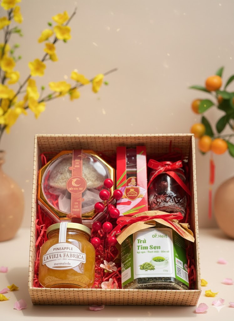 set quà tặng, set quà yến, yến sào, yến mặt trời